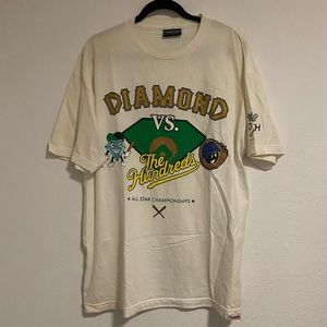 Diamond Supply Co. x The Hundreds Baseball T-Shirt // Size XL